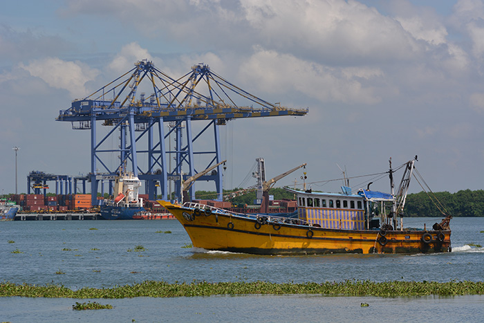 The Vallarpadam Terminal was built to reduce Indian reliance on international transshipment to reach international markets.